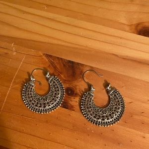 Silver earrings from world market